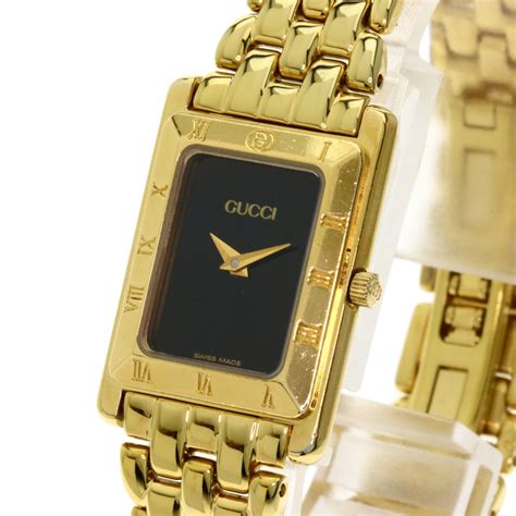 ladies gold gucci watch ebay|Gucci ladies watch sale.